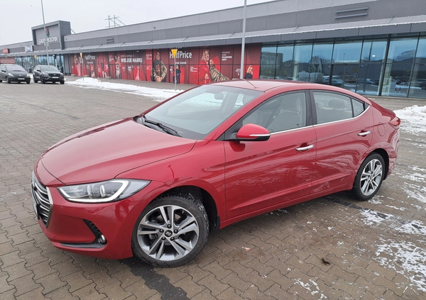 Hyundai Elantra cena 51500 przebieg: 115000, rok produkcji 2016 z Kobyłka małe 407